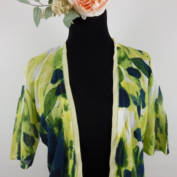 Jones New York Petite Collection open cardigan PL - Picture 2 of 7